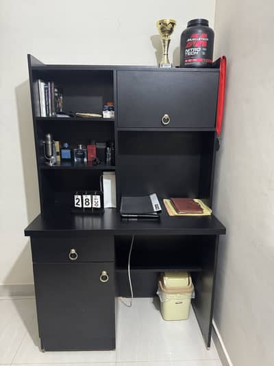 Study Table | writing table | shelfs | divider