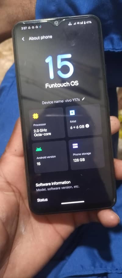 vivo y17s