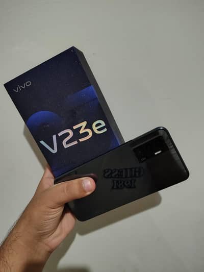 Vivo v23e (phone and box)