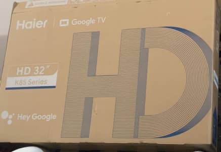 Haier 32” Google TV K85 Series – 1 Month Used – Urgent Sale