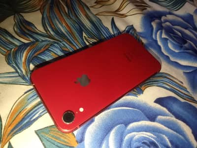 I phone xr factory unlocked all ok condition 10 10 red colour 64gb