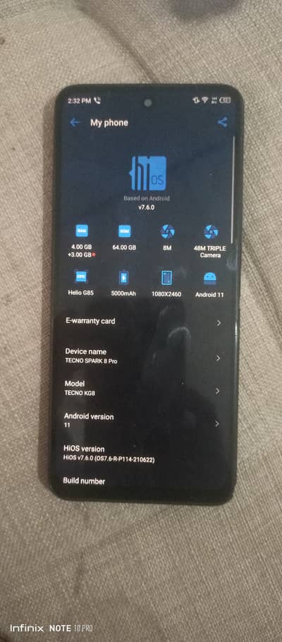 Tecno Spark 8 Pro
