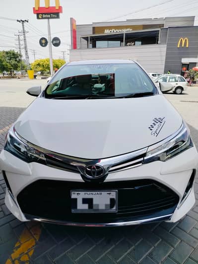 Toyota Corolla GLI 1.3 MANUAL 2018/19 (SUPER WHITE)-TOTAL GENUINE
