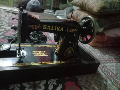 old model salika sewing machine in perfect condition