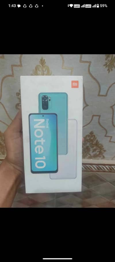 Redmi note 10 4/128 with box Infinix Tecno oppo vivo