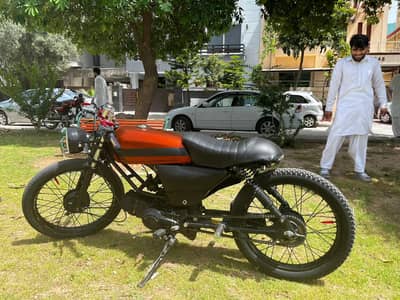 Zmxco zx100 converted to cafe racer fully modified documents all clear