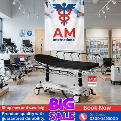 STRETCHER TROLLEY / EMERGENCY STRETCHER TROLLEY FOR SALE