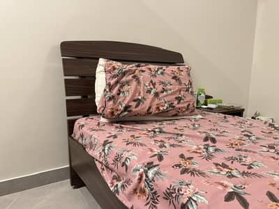 Single Bed | Side table | Wooden | Mattress | For Sale |
