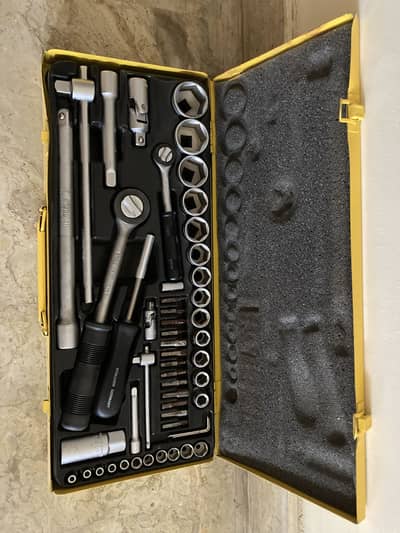 52 Pcs Stallion Chrome Vanadium Socket Wrench Set (Made in Germany)