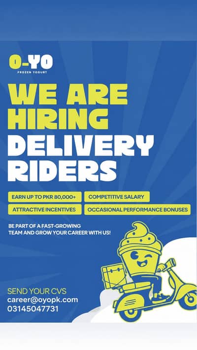 Rider Opportunities in O-YO