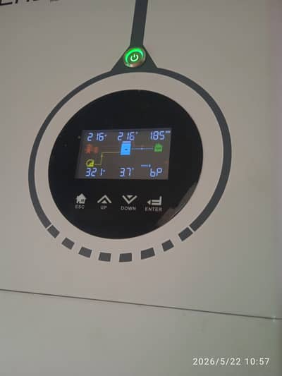 Crown 6.2KV hybrid inverter imported only 15 to 20 days used, conditi