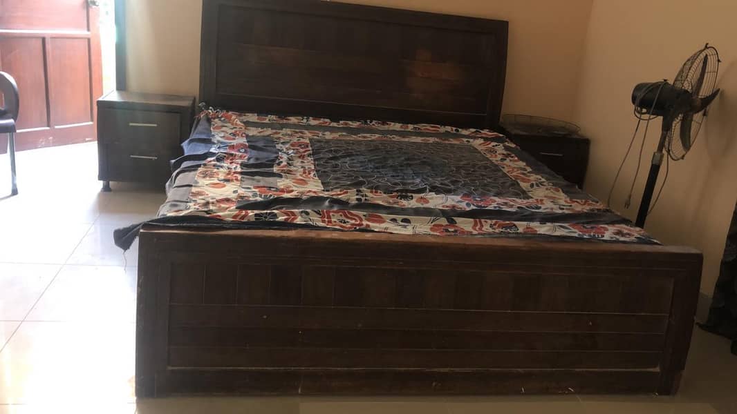 Bed Set with Side tables 1