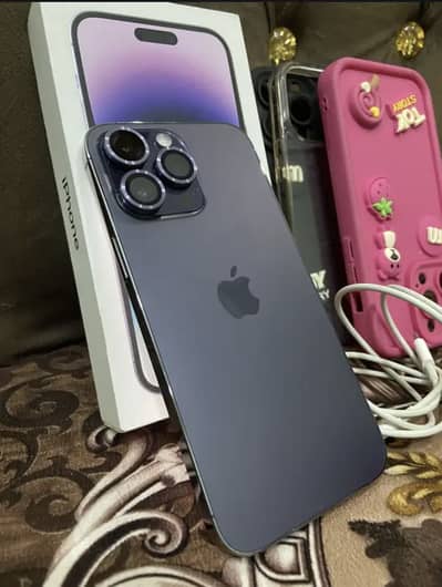 iPhone14ProMax PTA Approved All phone original female used urgunt sale