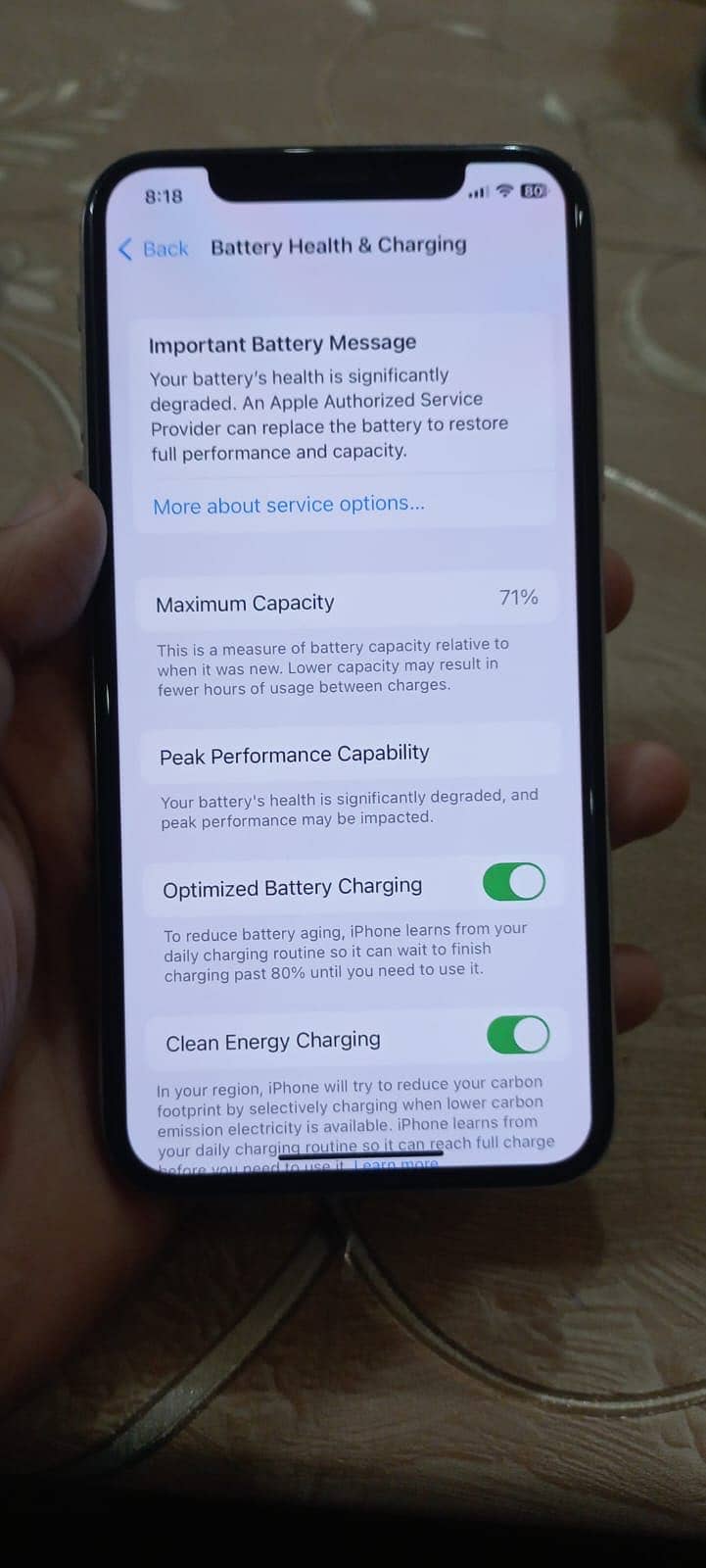 iPhone X 6