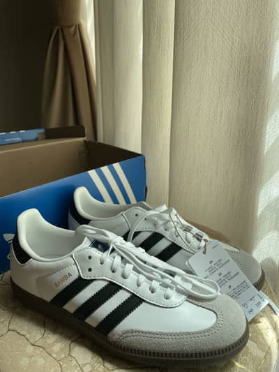 Adidas Samba OG – Original White/Black – Size 38 – Brand New