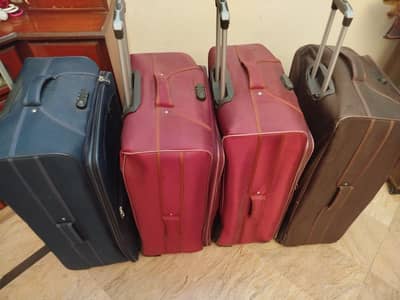 Sastay Trolly Suit Case Bags for Haj and Umrah