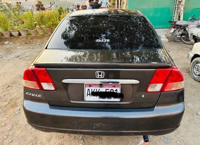 Honda Civic Exi Prosmetec Model 2005 full original condition