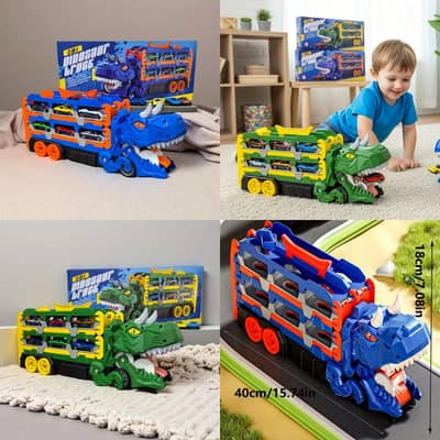 Rail track | Dinosaur Truck | childrens Toy