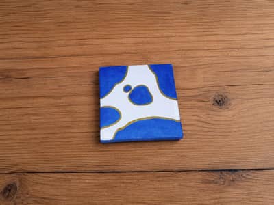 medium size canvas painting