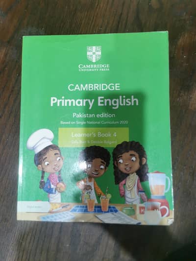 Cambridge Primary English Learner's Book 4 (Pakistan edition).