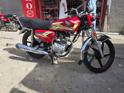 Honda CG 125 Model 2024 25 shape
