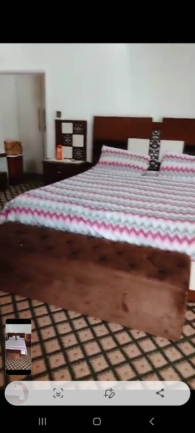 Double Bed with Couch