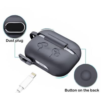 Premium Silicone Earbuds Case
