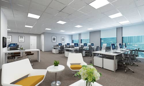 A PERFECT OFFICE FOR SALE - ICON AVENUE - ON MAIN PINE AVENUE LAHORE