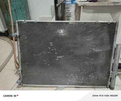 compresser, condenser and fitting pipes of hilux