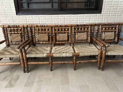 Sindhi sofa 5 seater