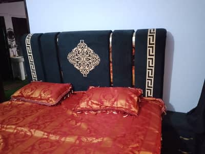 Double with 2 side table