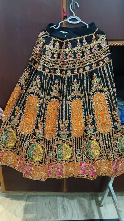 Heavy Embroidered Lehenga for Sale