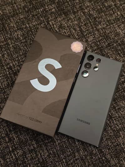 Samsung S22 Ultra Official PTA 12/256