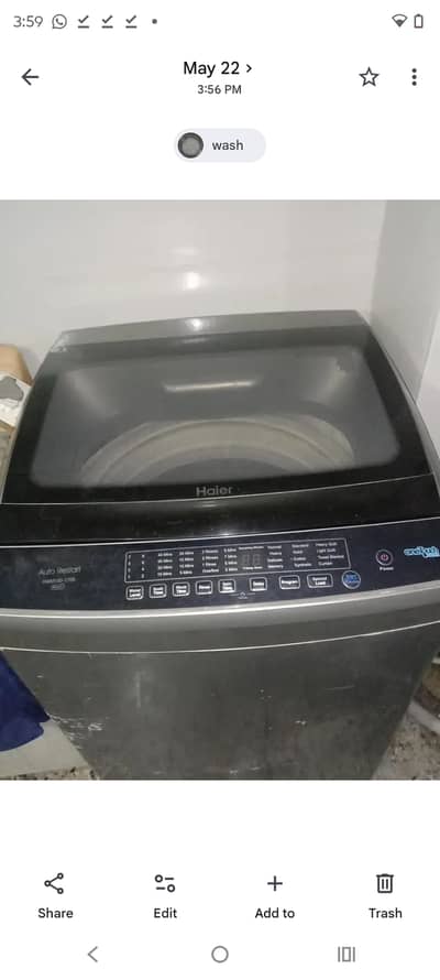 Hair fully automated washing machine with dryer urgent sale