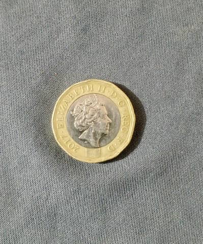 One pound coin