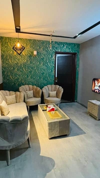Daily basis and weekly basis one bedroom fully furnished luxury apartments available for rent Gulberg greens Islamabad