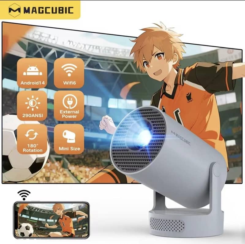 Multimedia Projector | Android 4K Projector | HD projector available 0