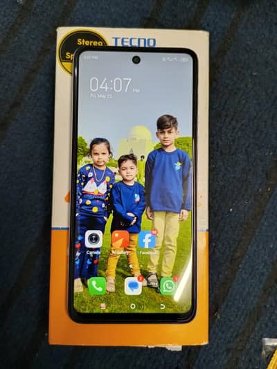 tencno 8gb ran 128 gb rom new