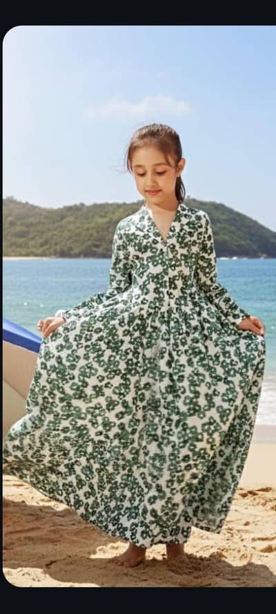kid's frock lawn