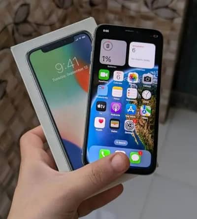 iPhone x 256 GB delivery available