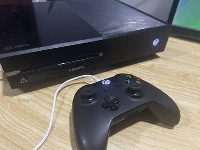 1tb xbox one with original controller, games and tv (tv extra charge)