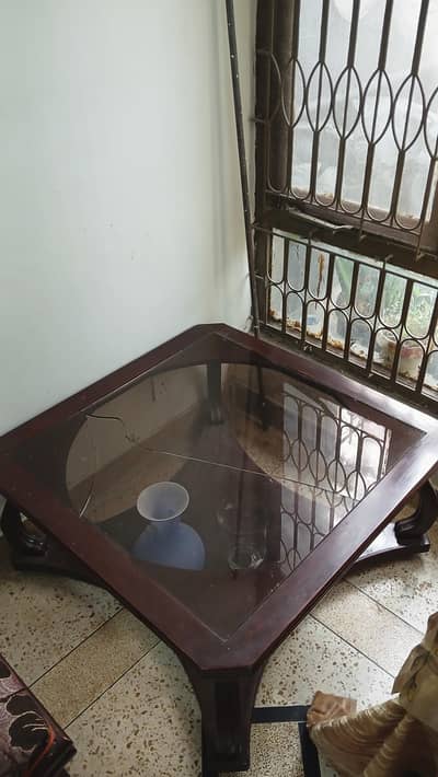 pure wooden centre table