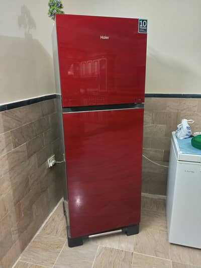 Haier E-Star glass door refrigerator