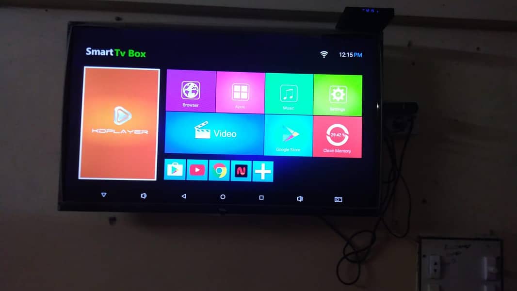 Basic LED TV with Android Box 1