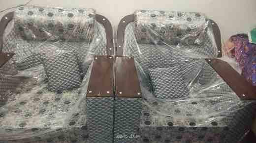 New fashion design  5 seater sofa with cushion for sale brand new