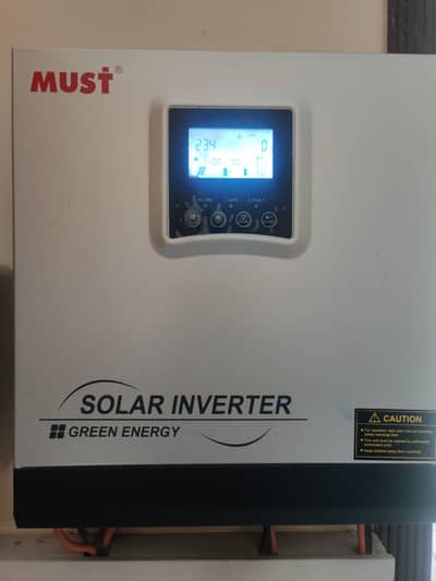 MUST 3KW Hybrid Solar Inverter (24V) | 80A MPPT | Excellent Condition!
