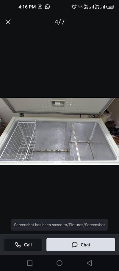 Dawlance deep freezer