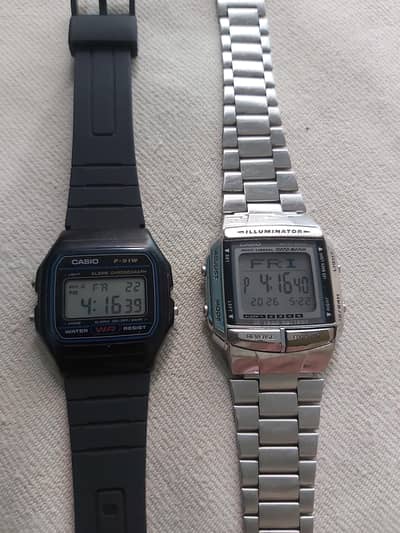 Casio F-91W,DB-360 & A-171W Originals