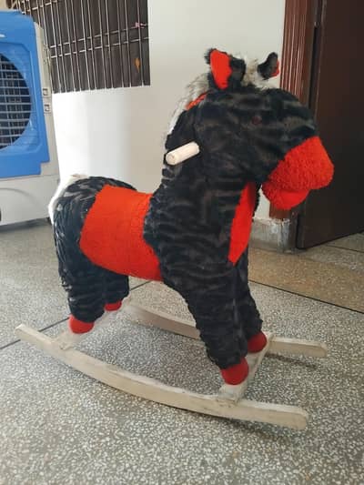 wooden horse toy for kids