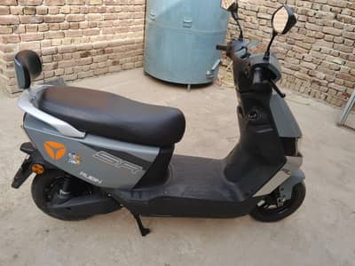 yadea Rubin Electric bike  1 charge me 100km chalti